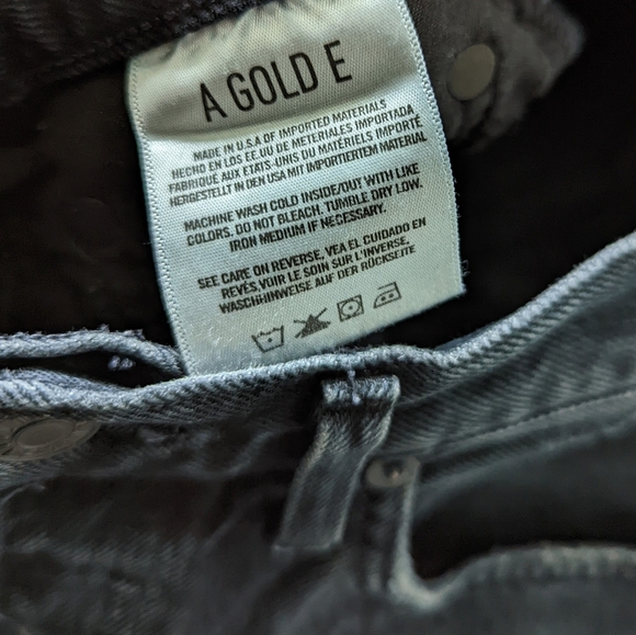 Agolde Dark Wash HR Jeans - Picture 10 of 11